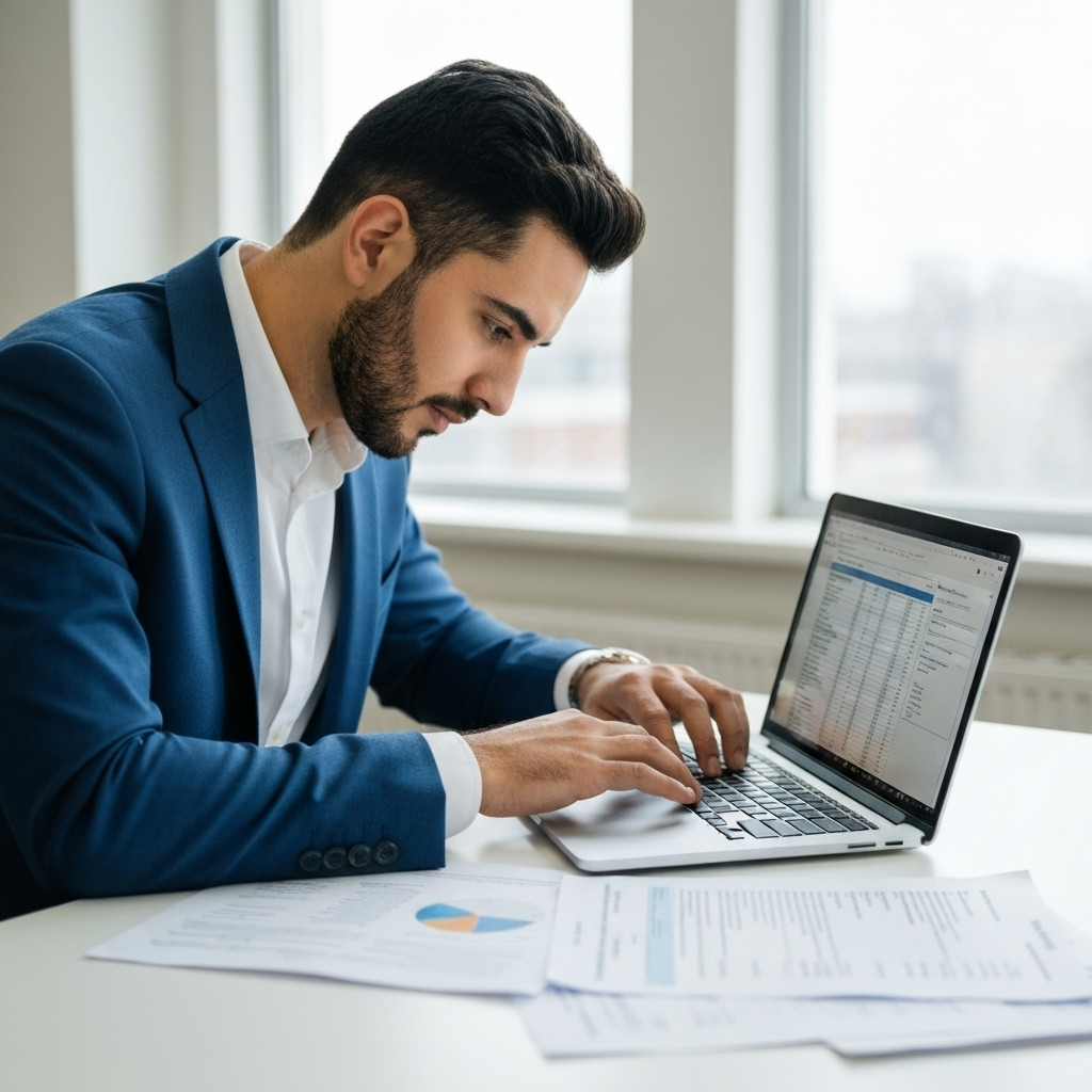 MEI trabalhando com documentos de plano de saúde